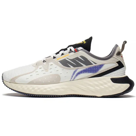 LINING Casual Shoes Men Low-Top Ecru/Shadow Gray