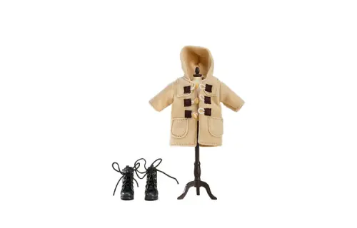 GSC, clay, accessories, keep warm set, boots, beige coat, minifigure
