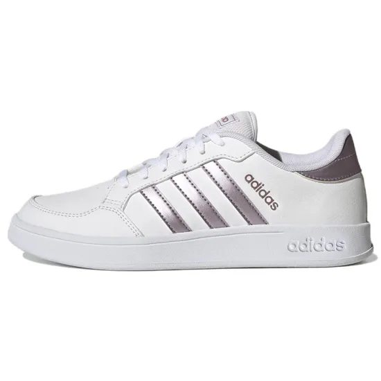 Breaknet Women's Adidas Neo 'White Matte Purple Metallic' Women's