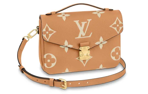 LOUIS VUITTON Cow Leather Messenger Bag, Handbag, Shoulder Bag, Crossbody Bag Regular Women's Yellow