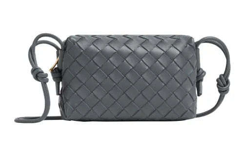 Bottega Veneta Intrecciato Strapped Mini Crossbody Bag