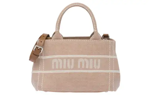 MIU MIU Denim Shoulder Bag, Crossbody Bag, Handbag Mini Women's