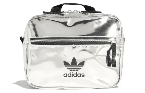 Adidas Originals Polyester Backpack Mini Women's Silver