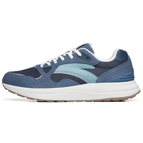 ANTA Star 202 Td Running Shoes Men Low-Top Wall Gray/Checkerboard Gray