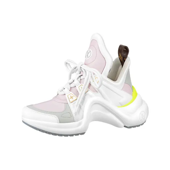 LOUIS VUITTON Archlight 1.0 Sneakers 'White Pink Grey' Women's
