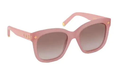 LOUIS VUITTON Acetate Square Sunglasses Women's