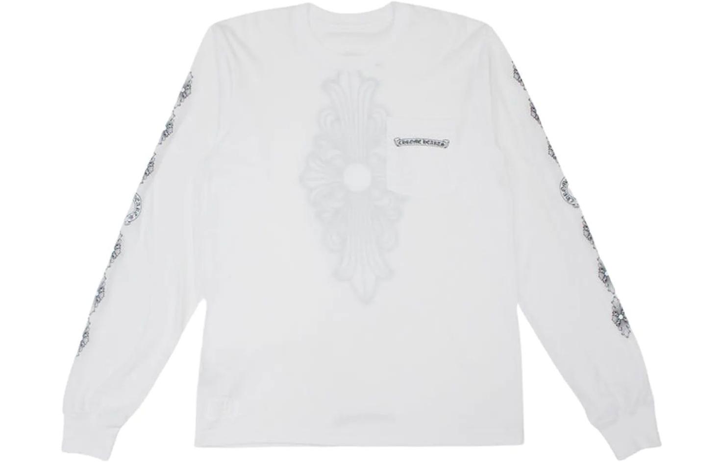Chrome Hearts Floral Cross L/S T shirt