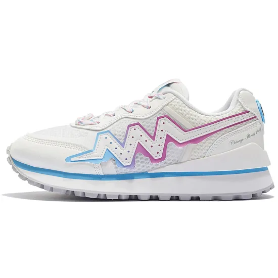 LiNing 001 Low Top Sports Casual Shoes Men's White Blue