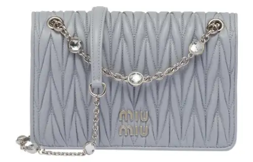 MIU MIU Matelassé Shoulder Bags