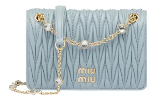 MIU MIU Matelassé Shoulder Bags
