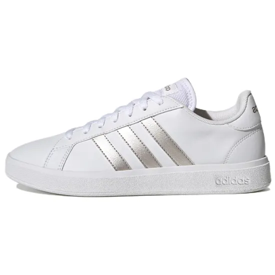 Grand Court Women's Adidas Neo Base 2.0 'White Platinum Metallic' Women's