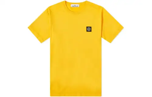 STONE ISLAND 60/2 Cotton Jersey Garment Dyed T Shirt