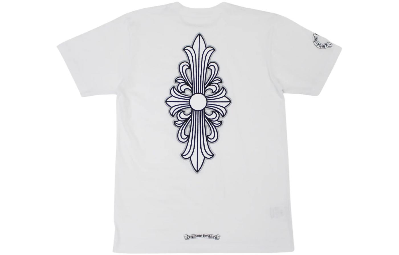 Chrome Hearts Floral Cross T shirt