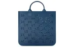GUCCI Rubber Tote Bag, Shopping Bag, Handbag, Kids' Bag Regular Kids' Blue