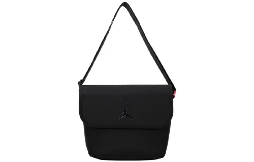 Jordan Polyester Portable Crossbody Bag, Shoulder Bag Unisex Black