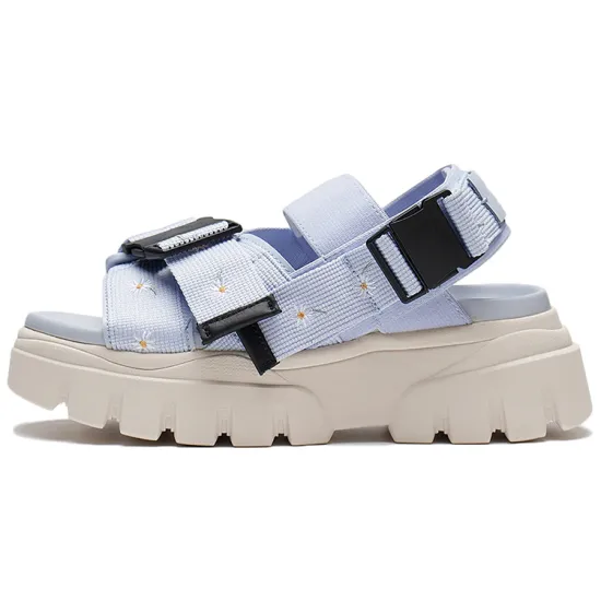 LiNing Beach Sandals Women's White Blue