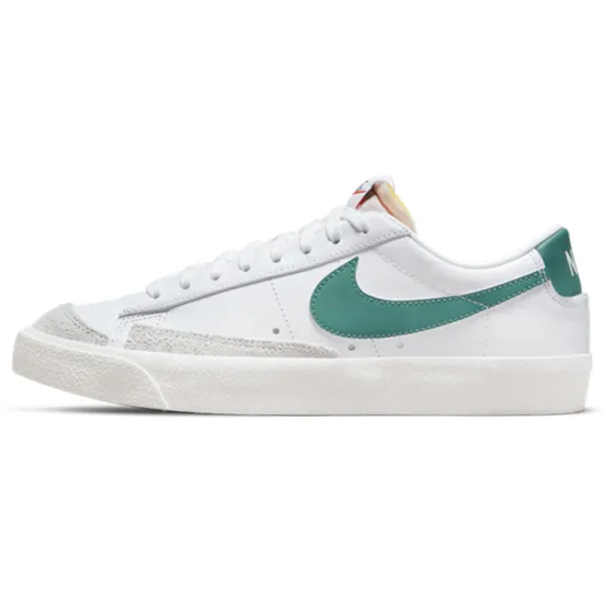 Nike Blazer Skateboarding Shoes Women's Low-top White/green