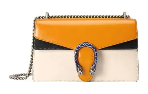 GUCCI Dionysus Leather Chain Bag Handbag, Crossbody Bag, Shoulder Bag Women's