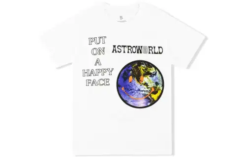 Travis Scott Astroworld Happy Face Tee