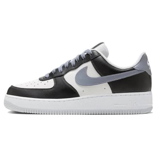 Nike Air Force 1 Skateboarding Shoes Unisex Low-top White/Black/Gray