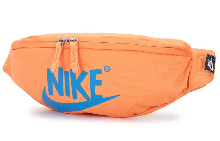 Nike Fabric One Shoulder Crossbody Fanny Pack Regular Unisex Psychedelic Orange