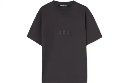 PALM ANGELS Garment Dye Box Logo T Shirt
