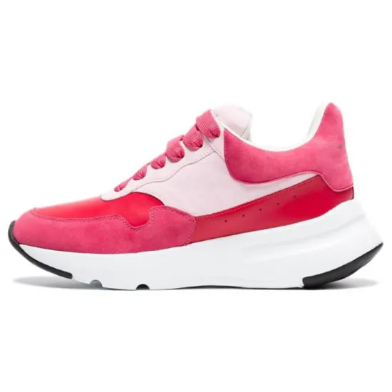 Alexander McQueen Casual Shoes Women's Low-Top White/Red