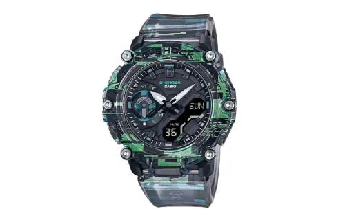 CASIO Unisex G-SHOCK Green Watch GA-2200NN-1APR