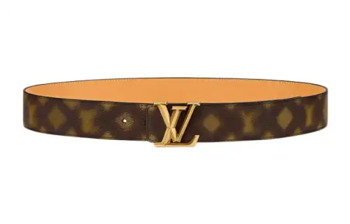 LOUIS VUITTON Lv Pyramide This Is Not Mng 40MM Reversible Belt Blurry Monogram
