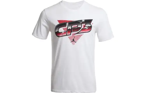 Jordan T Shirts Men's White Crew Neck Moderate Straight Fit