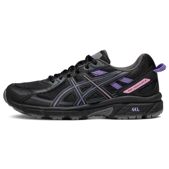 Asics Gel-Venture 6 Running Shoes Women's Low-top Black/purple