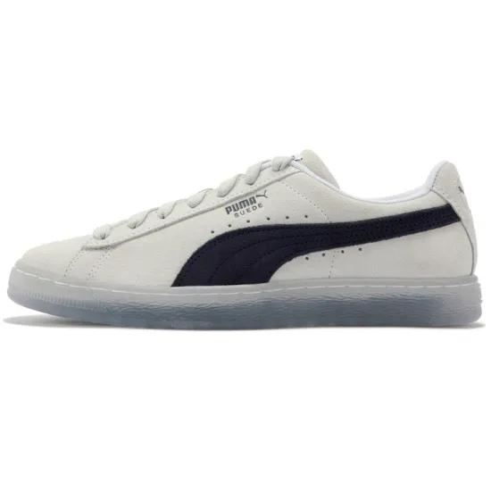 PUMA Suede Skateboarding Shoes Unisex Low-top White/Black