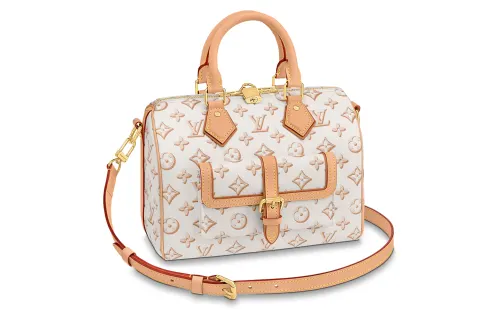 LOUIS VUITTON Speedy Bandouliere 25 Monogram Black