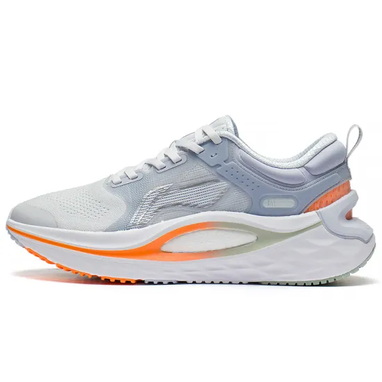 LINING Furious Rider 6.0 Running Shoes Men Low-Top Gray White/Orange