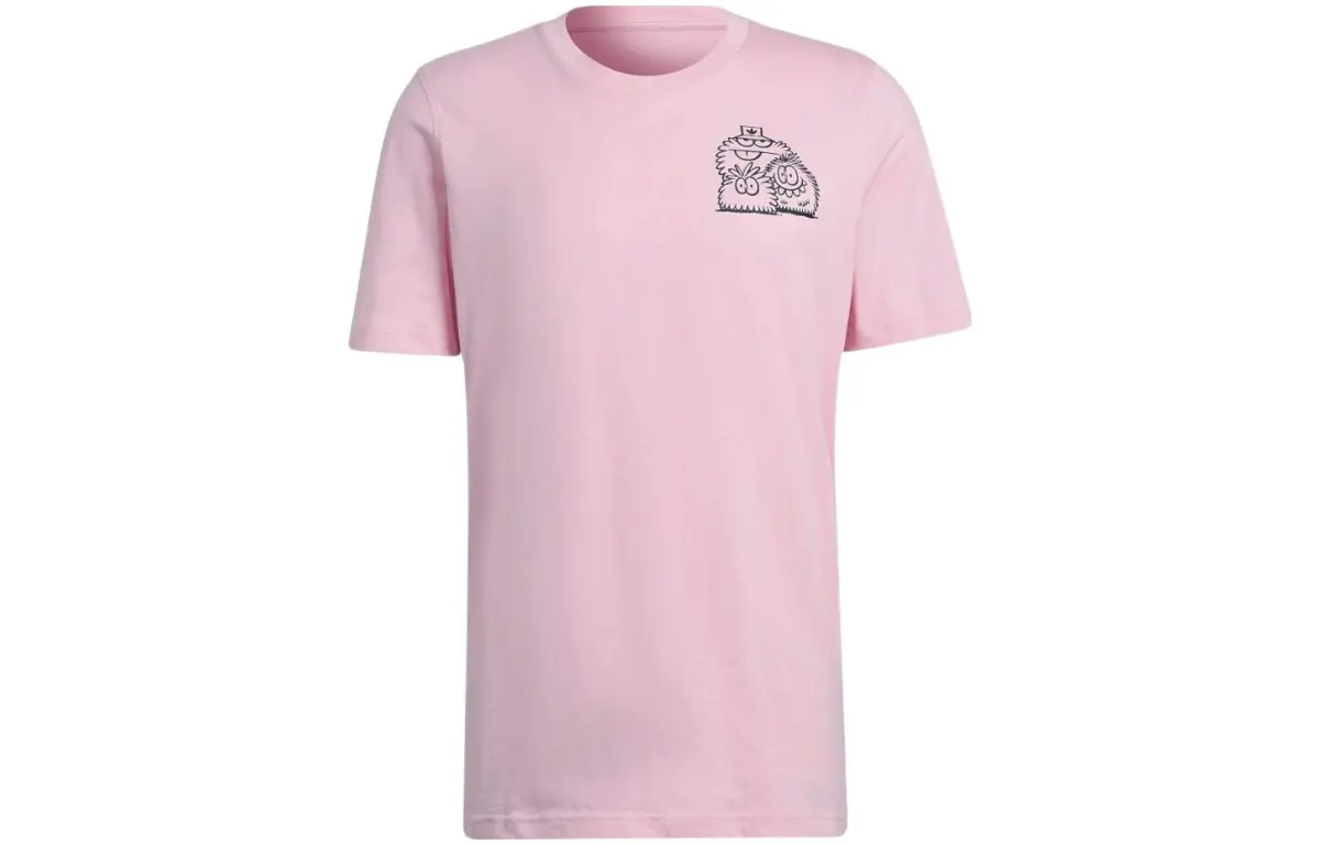 Adidas Originals KEVIN LYONS T Shirt Men's Pink