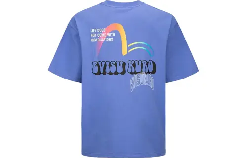 EVISU SS22 T Shirt Men's Purple