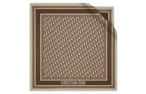 DIOR Mulberry Silk Scarves Women's