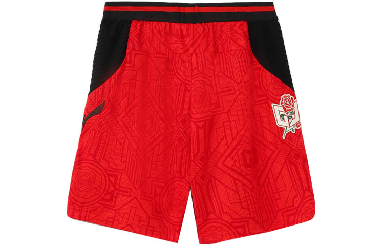Li Ning Sports Basketball Collection Basketball Shorts Men’s Red