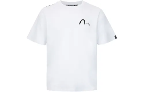 EVISU T Shirts Men's Crew Neck Moderate Straight Fit