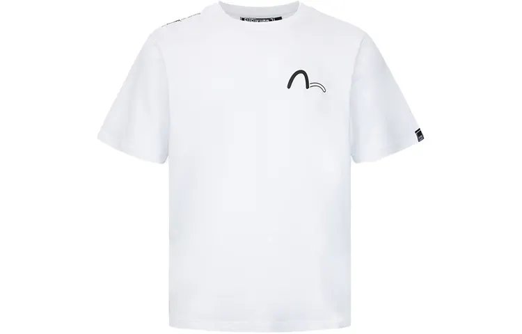 EVISU T Shirts Men's Crew Neck Moderate Straight Fit
