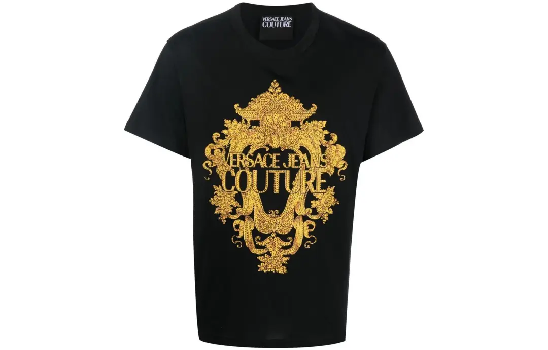 VERSACE JEANS COUTURE FW22 T Shirt Men's Black