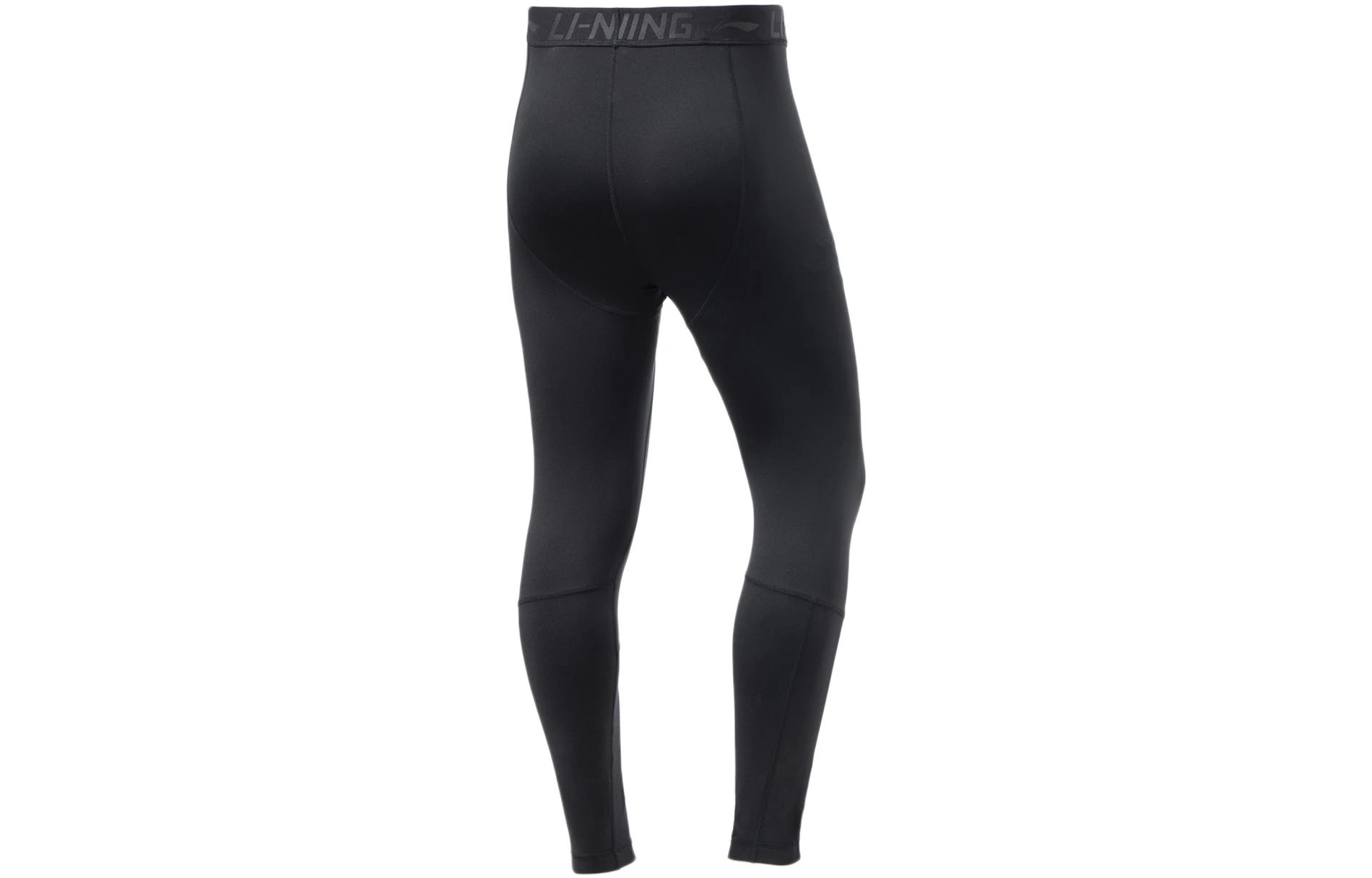 Li Ning Training Collection Fitness Collection Sports Pants Men’s Black
