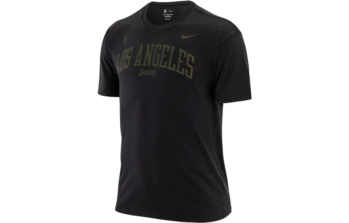 Nike Nba Los Angeles Lakers Max 90 Courtside Loose Fit T shirt
