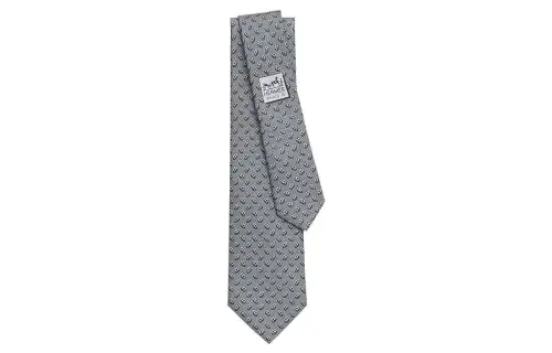 HERMES Ties Men's Gray