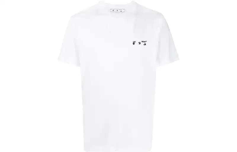 OFF WHITE Logo Slim Short Sleeve T shirt