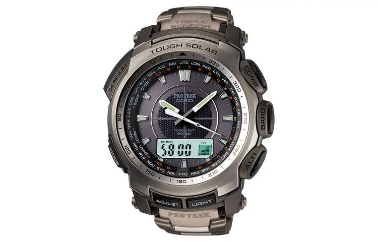 CASIO Men PRO TREK Black Watch PRW-5100T-7