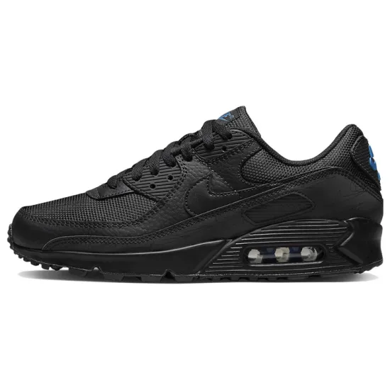 Nike Air Max 90 Black Blue Reflective