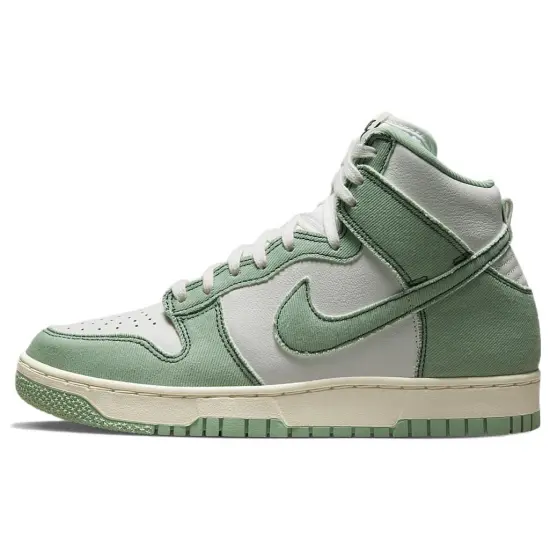 Nike Dunk High 1985 Enamel Green Denim Women's