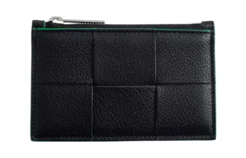 Bottega Veneta Calfskin Wallet Men's Black