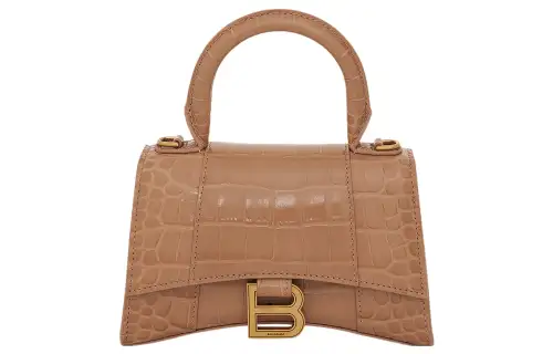 Balenciaga Hourglass Xs Top Handle Bag